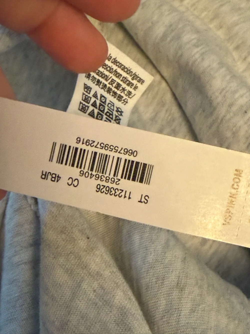 PINK Victoria's Secret Heather Gray Logo Tee - Picture 3 of 14